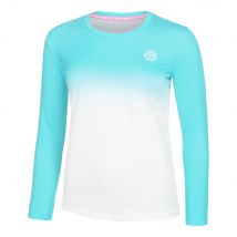 BIDI BADU Crew Gradiant Longsleeve Damen in türkis, Größe: XL
