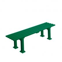 Tegra Tennisbank 1,5m Ohne Lehne-Grün