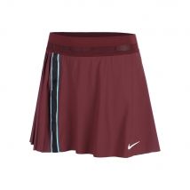 Nike Court Dri-FIT Slam High Rise Rock Damen in dunkelrot, Größe: XL