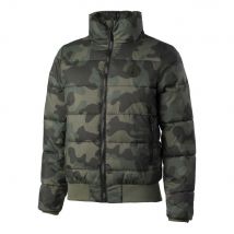 Quiet Please Camou Supercourt Daunenjacke Damen-Oliv,Khaki in oliv