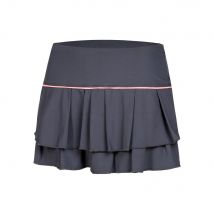 Lucky in Love Pleat Tier With Piping Rok Dames