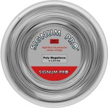 Signum Pro Poly Megaforce Rol Snaren 200m-Zilver