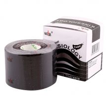 Nasara Kinesiologie Tape 1 Rol-Zwart