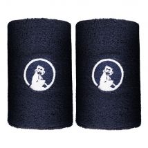 Quiet Please Long Zweetband Verpakking 2 Stuks-Donkerblauw