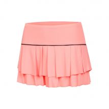 Lucky in Love Pleat Tier With Piping Rok Dames