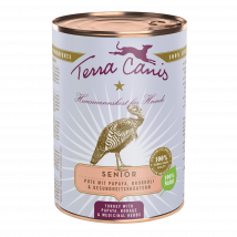 Terra Canis Senior | Pute mit Papaya, Brokkoli und Gesundheitskräutern 400g