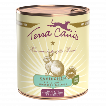 Terra Canis Classic | Kaninchen mit Zucchini, Amaranth und Bärlauch 800g