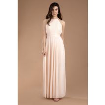 TFNC Serene Nude Maxi Dress
