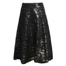 TFNC K20 Sequin Black Skirt