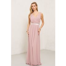 TFNC Kily Pale Mauve Maxi Dress