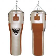 MCD Boxing Angle Uppercut Punching Bag Durable Leather 4ft/5ft Filled/Unfilled Gold 4FT Unfilled