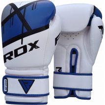 RDX F7 Boxing Gloves Blue 14oz