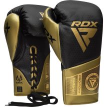 RDX K1 Mark Pro Fight Boxing Gloves Gold 8oz