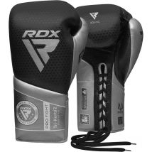RDX K2 Mark Pro Fight Boxing Gloves Silver 8oz