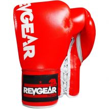 Revgear F1 Competitor Professional Boxing Fight Gloves Red White Red 10oz