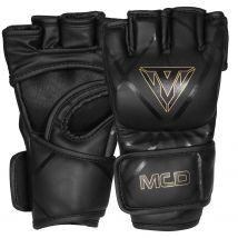 MCD TX400 Ultimate Pro MMA Leather Gloves Black Large