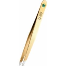Rubis Switzerland Classic Swarovsky Gold Emerald Tweezers