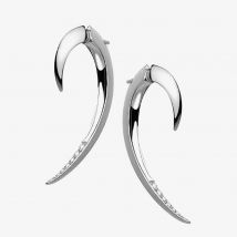Shaun Leane Silver &amp; 0.09ct Diamond Hook Earrings HT010.SSWHEOS