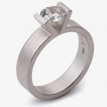 Niessing Victory Platinum 0.50ct Diamond Solitaire Ring N191955