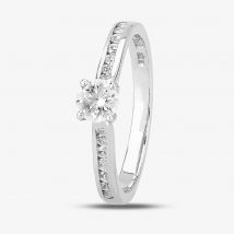1888 Collection Platinum 0.40ct Diamond-Set Solitaire Ring RI-138(.40CT PLUS) G/SI2/0.40ct