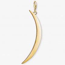THOMAS SABO Gold Plated Crescent Moon Pendant Y0004-413-39