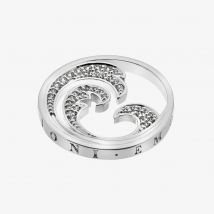 Hot Diamonds Emozioni Oceano Silver 25mm Coin EC528