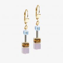 Coeur De Lion Ladies GeoCUBE Multicoloured Drop Earrings 2838/20-1516