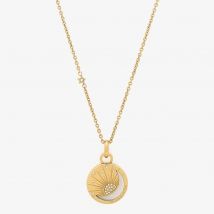 Olivia Burton Celestial Sun Gold Plated Crystal Necklace 24100157