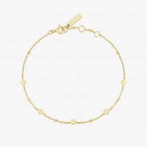 Ania Haie Chill Voyager 14ct Gold Plated Disc Bracelet B063-01G