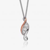 Clogau Past Present Future Pendant 3SPPFP