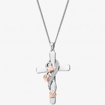 Clogau Tree of Life Cross Vine Pendant Necklace 3STOLCDCP