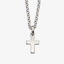 Little Star Childrens Kaia Silver Cross Pendant Necklace LSN0022