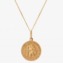 9ct Gold St Christopher Medallion 1-61-7719