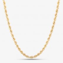 9ct Yellow Gold 20 Inch Rope Chain 1.12.0175