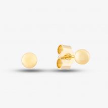 9ct Yellow Gold Ball Stud Earrings SE068