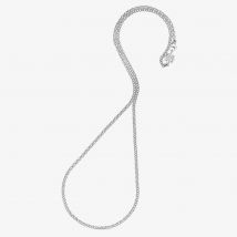 Dower &amp; Hall Sterling Silver Belcher Chain Necklace CHN-MED-PLAIN-S