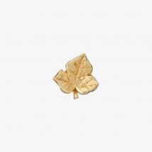 Amulette Gold Plated Small Ivy Leaf Ring Charm CH-138/S/YGP