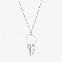 Lucy Quartermaine Sterling Silver Egyptian Temple Strand Pendant Necklace EP2