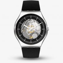 Swatch Black Skeleton Watch SS07S115