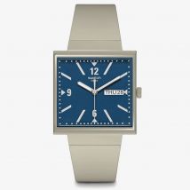 Swatch What If Square Beige Watch SO34T700