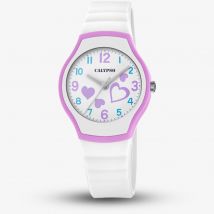 Calypso Girls White &amp; Pink Watch K5806/1