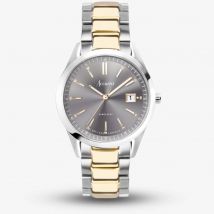Accurist Everyday Two Tone Grey Dial Watch 74013