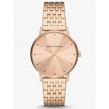 Armani Exchange Rose Gold Plated ladies Watch AX5581