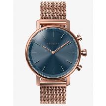 Kronaby Carat Bluetooth Rose Tone Mesh Bracelet Smartwatch A1000-0668