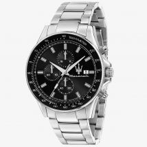 Maserati Mens Sfido Chrono Black Dial Watch R8873640015