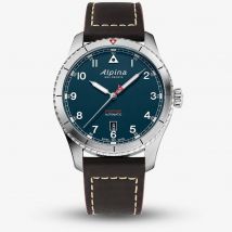 Alpina Mens Startimer Pilot Blue Automatic Watch AL-525NW4S26