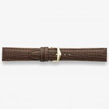 Darlena Huntingdon Brown Leather Gold Buckle Watch Strap 1205