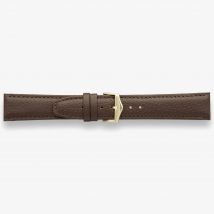 Darlena Richmond Brown Leather Gold Buckle Watch Strap 1306