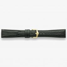 Darlena Grantham Black Leather Gold Buckle Watch Strap 1304