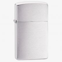 Zippo Slim Brushed Chrome Lighter 1600-000408